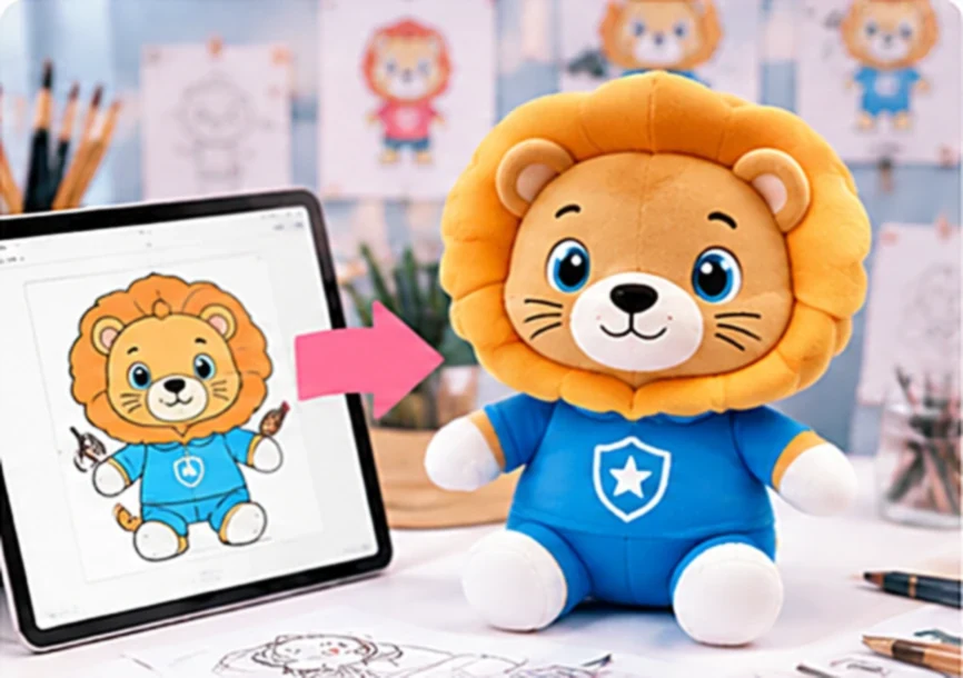 Linh vật thương hiệu đặt làm theo yêu cầu