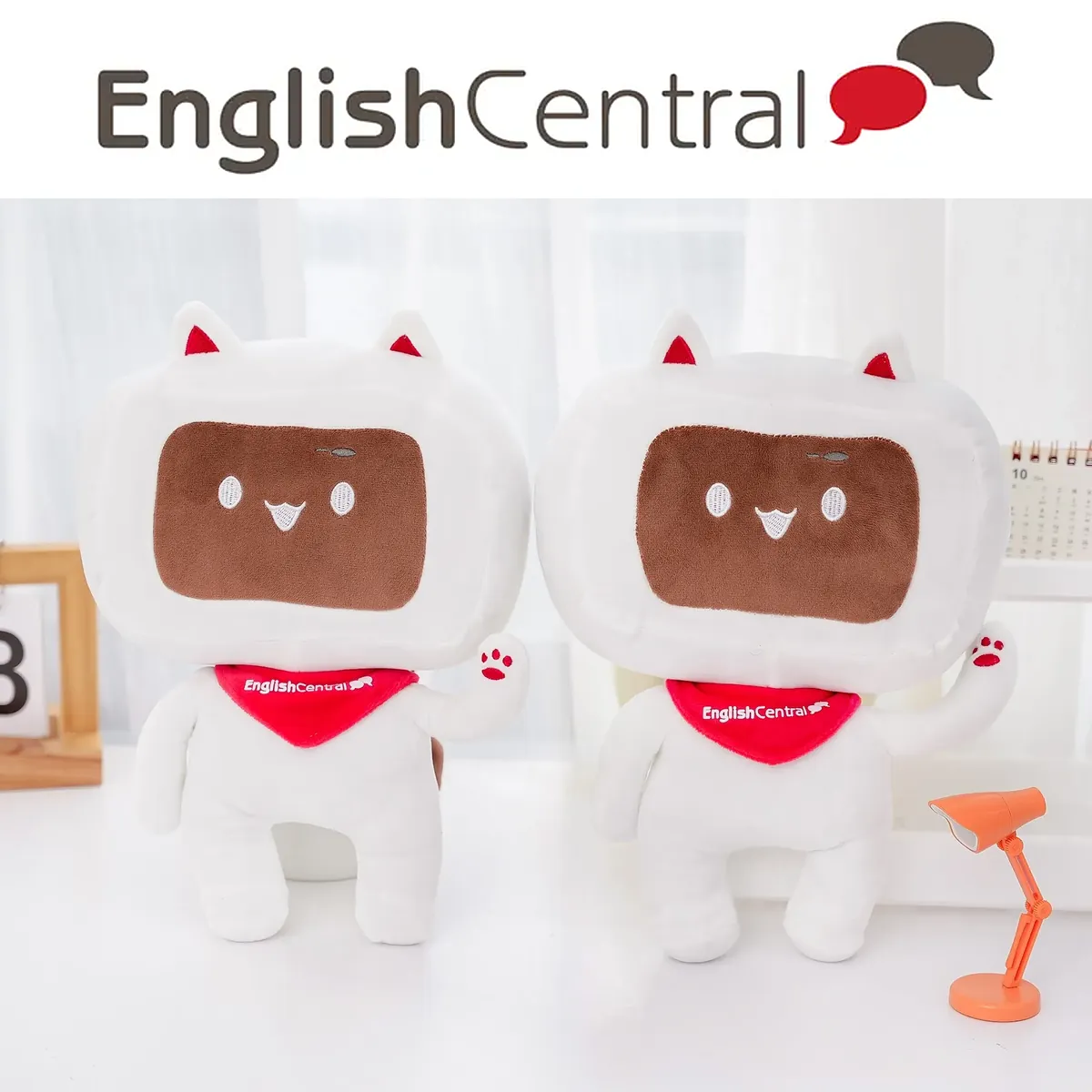 Linh vật mèo - Nền tảng học tiếng Anh EnglishCentral