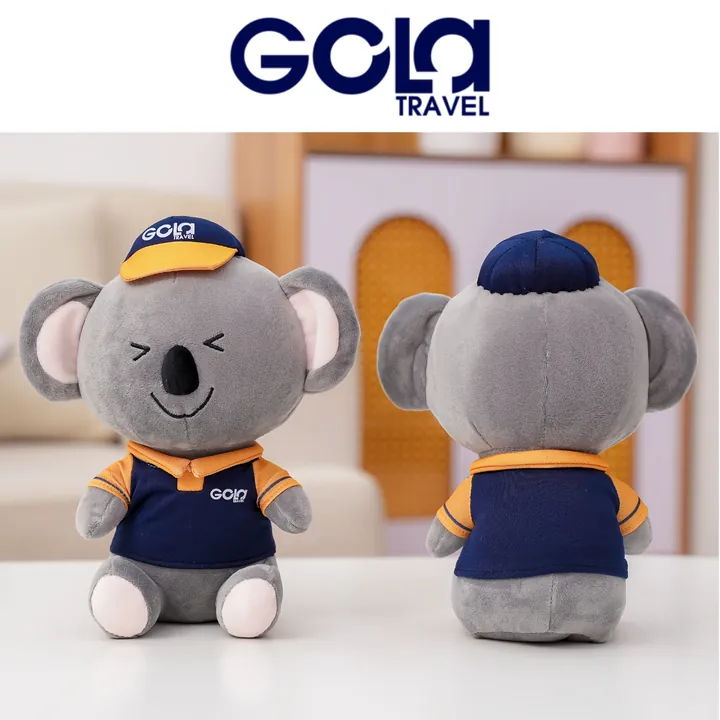 Koala áo mũ logo - Du lịch Gola Travel