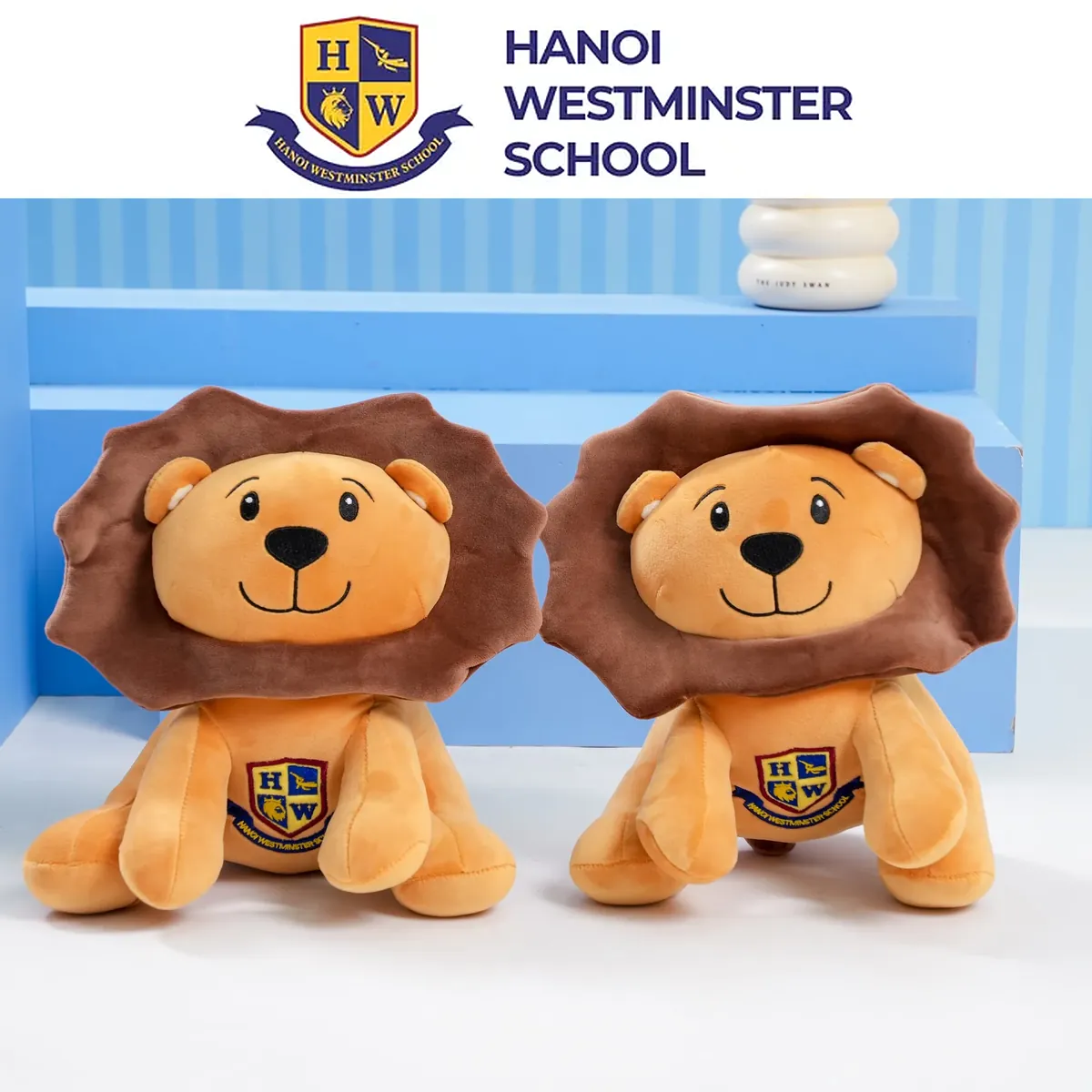 Linh vật sư tử - Trường Hanoi Westminster