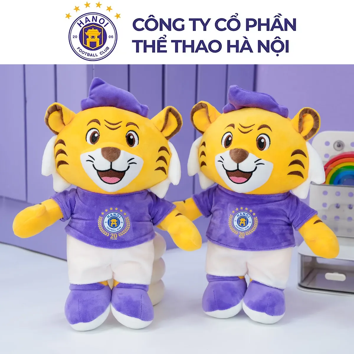 Linh vật hổ Tigoal CLB Thể thao Hà Nội
