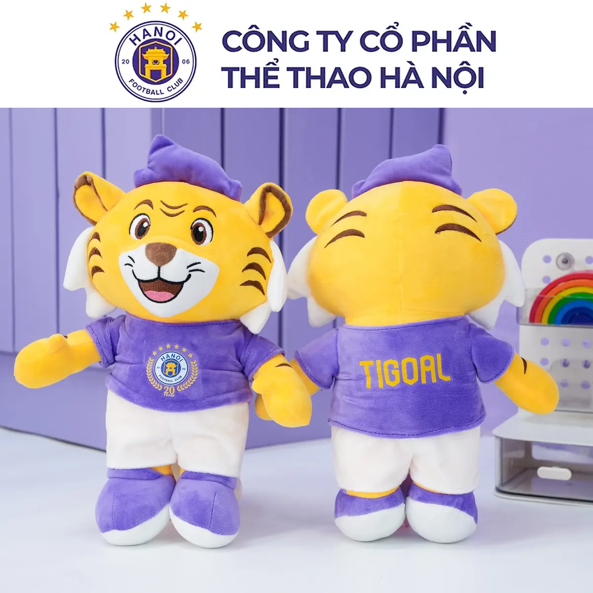 Linh vật hổ Tigoal - Câu lạc bộ Thể thao Hà Nội