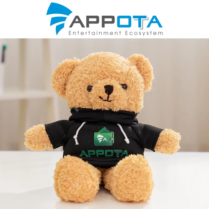Teddy hoodie logo - Appota