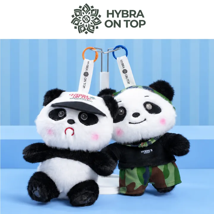 Móc khóa gấu trúc - Hybra On Top
