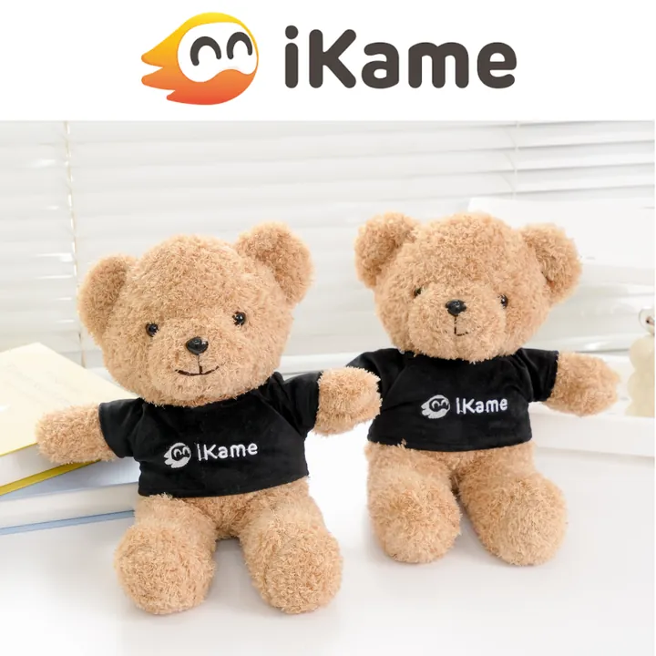 Teddy áo in logo iKame