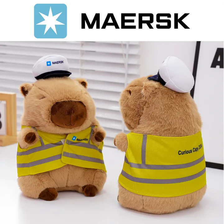 Capybara áo bảo hộ - Maersk