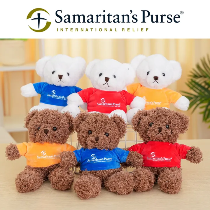 Teddy áo nhiều màu - Samaritan's Purse