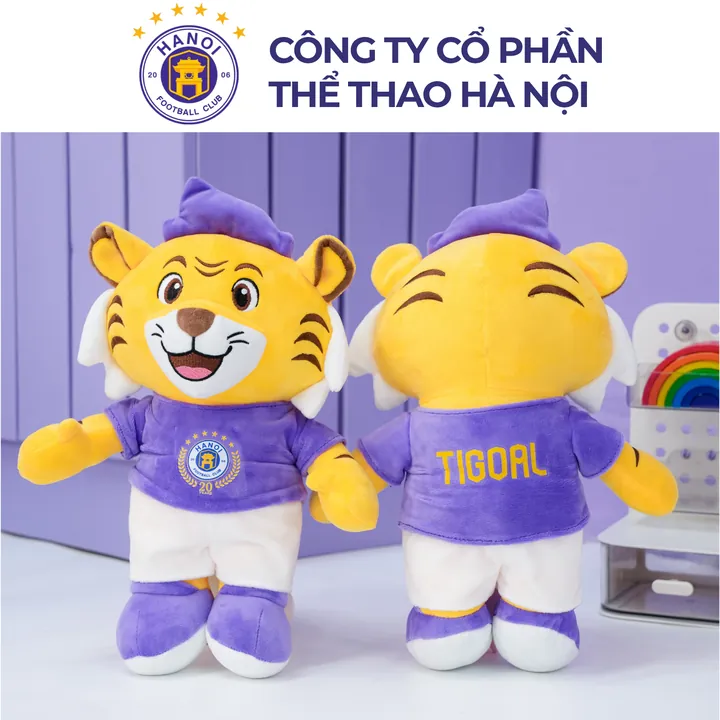 Linh vật hổ Tigoal CLB Thể thao Hà Nội