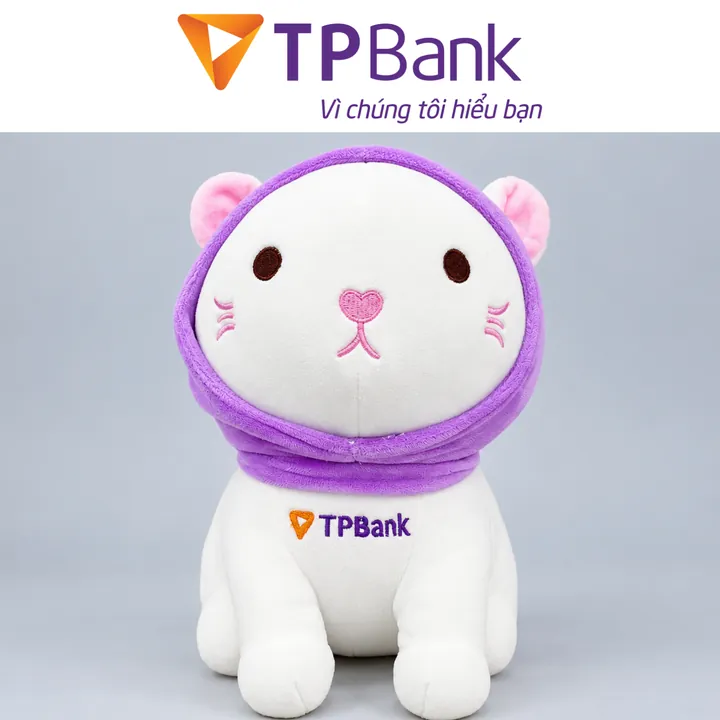 Mèo hoodie logo - TPBank