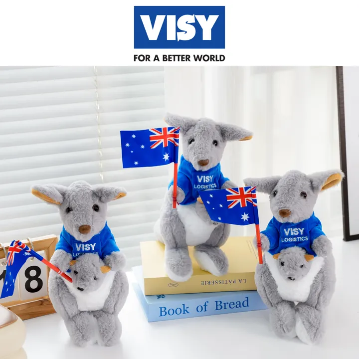 Kangaroo áo logo - VISY