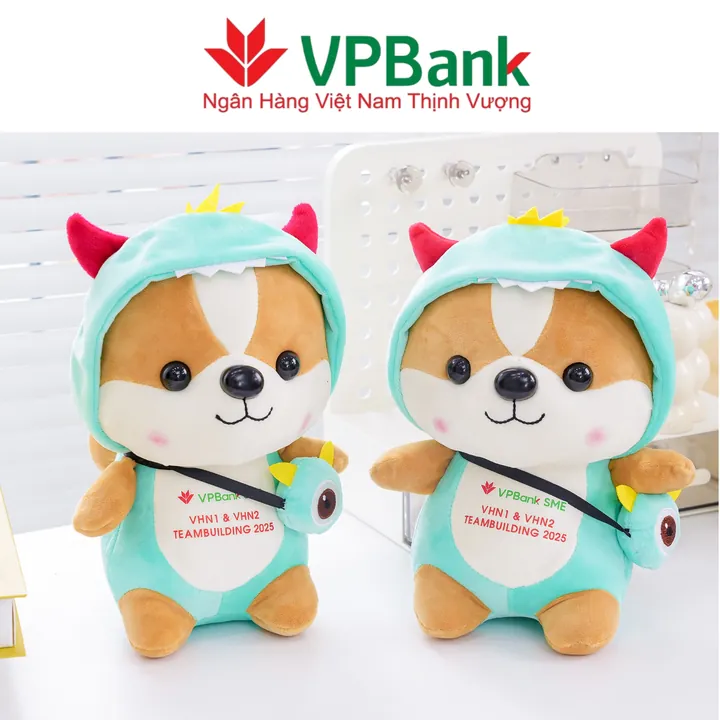 VPBank · shiba hoodie teambuilding