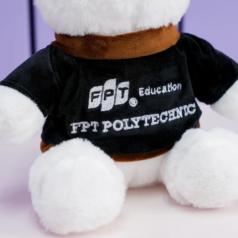 Gấu bông in logo FPT Polytechnic