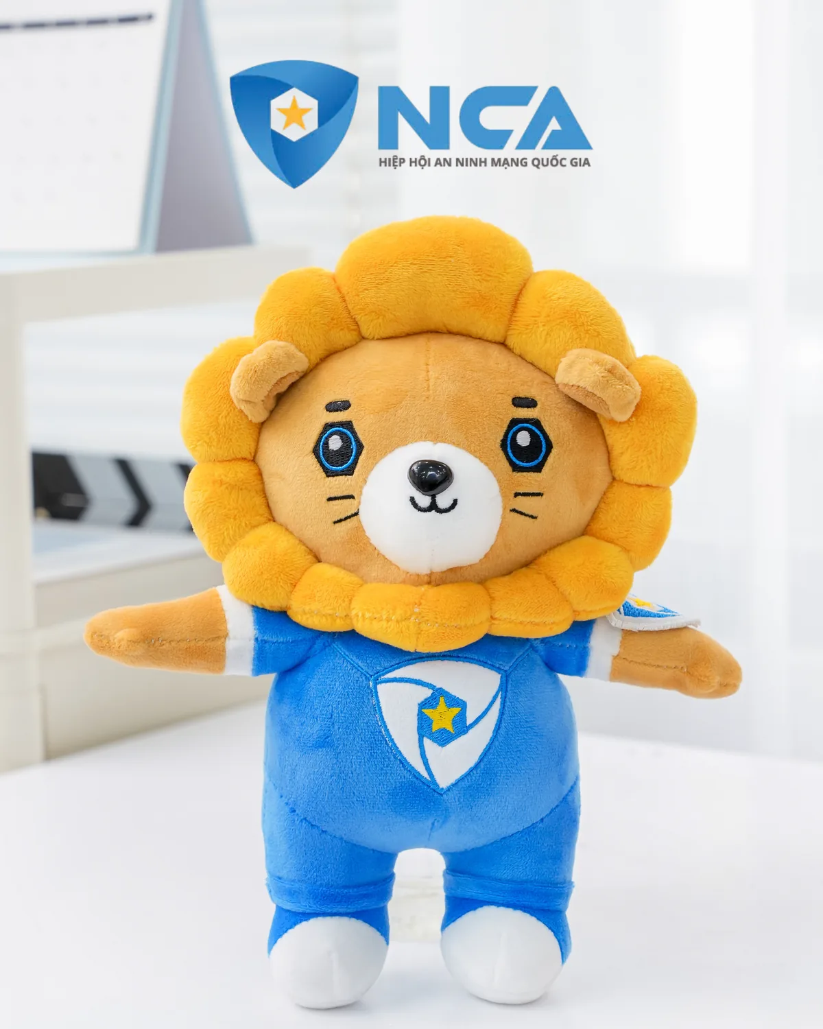 Linh vật sư tử NCA