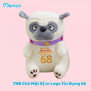 TNB Chó Mặt Xệ In Logo Tín Dụng 68