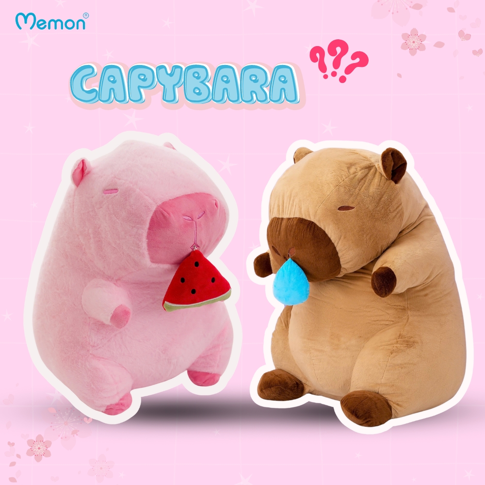 Top Mẫu Gấu Bông Capybara Đang "Gây Sốt" Giúp Cửa Hàng Bán Đắt Như Tôm Tươi!