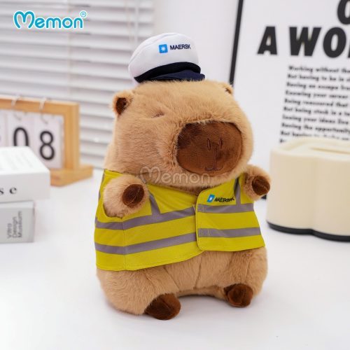 Capybara Mặc Áo Bảo Hộ Maersk