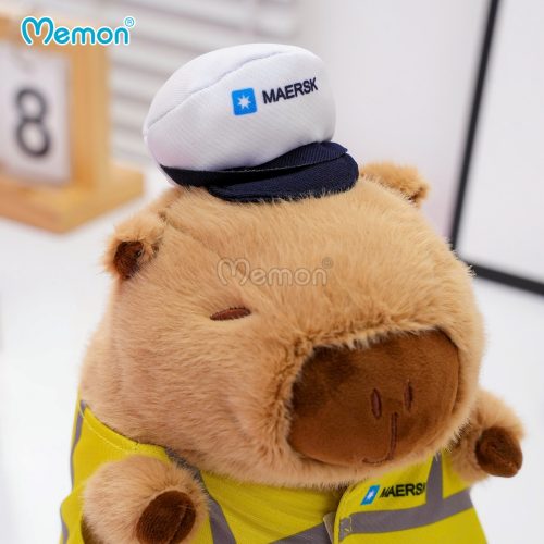 Capybara Mặc Áo Bảo Hộ Maersk