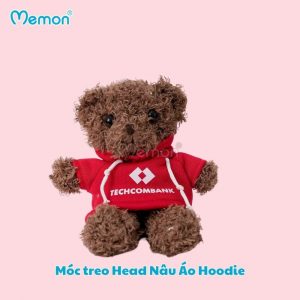 Móc treo Head Nâu Áo Hoodie