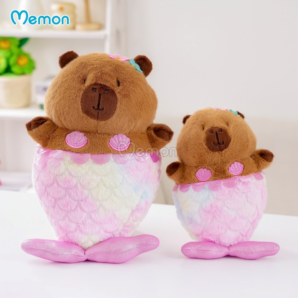 Gấu Bông Capybara Tiên Cá