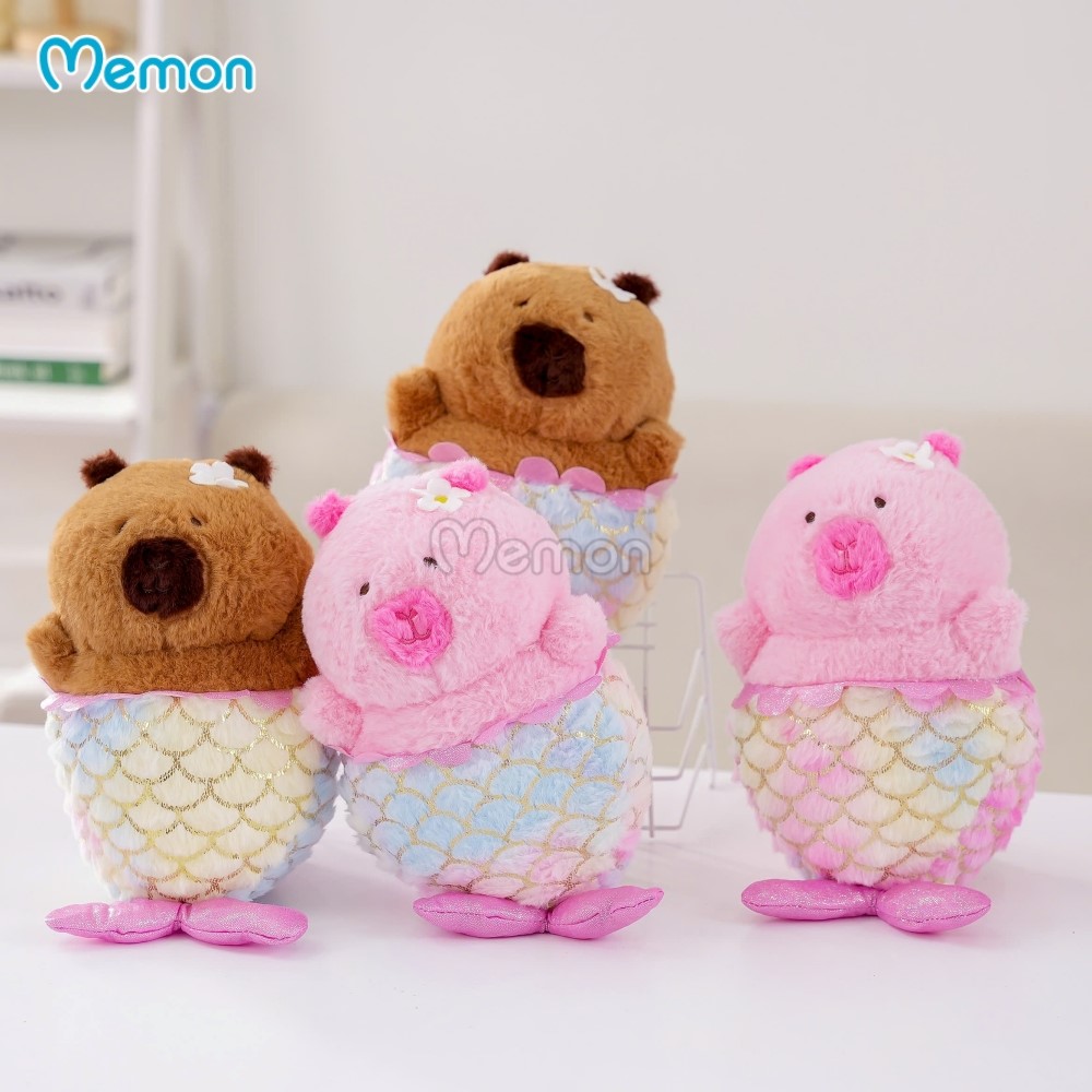 Gấu Bông Capybara Tiên Cá