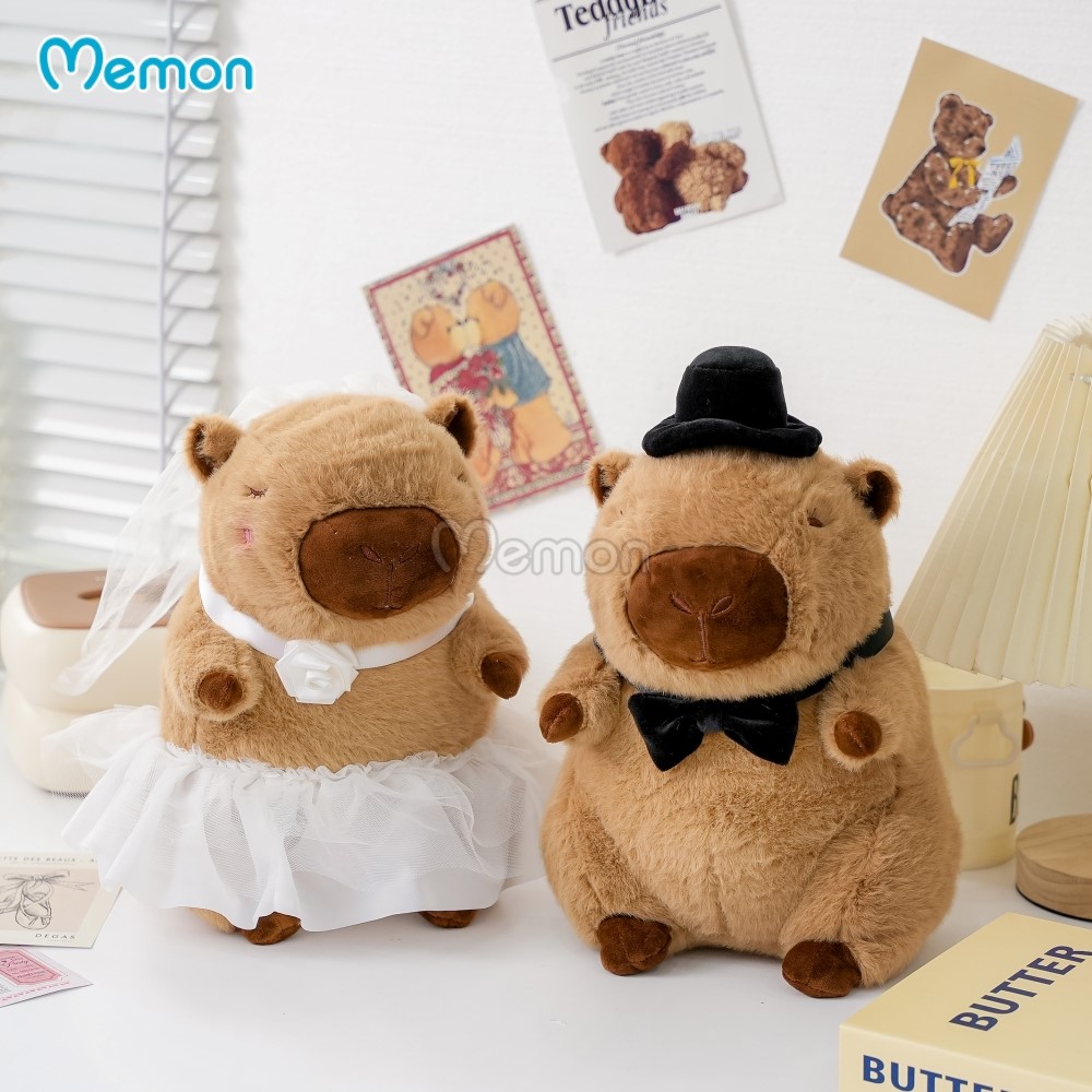 Gấu Bông Couple Dâu Rể Capyboo