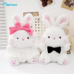 Gấu Bông Couple Dâu Rể Thỏ Snowy