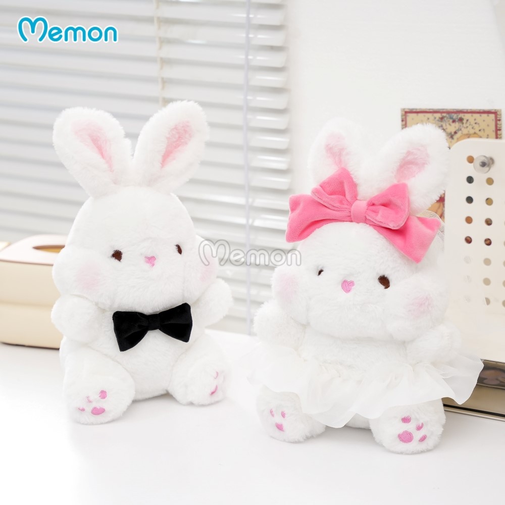 Gấu Bông Couple Dâu Rể Thỏ Snowy