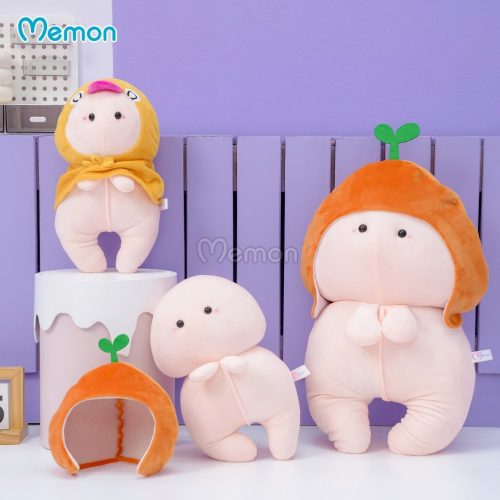 Gấu Bông Ciu Baby Mũ Trái Cam