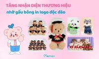 Doanh Nghiệp Tăng 20% Nhận Diện Thương Hiệu Nhờ Gấu Bông In Logo Độc Đáo
