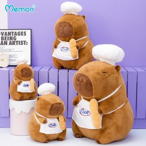 Gấu Bông Capybara Đầu Bếp