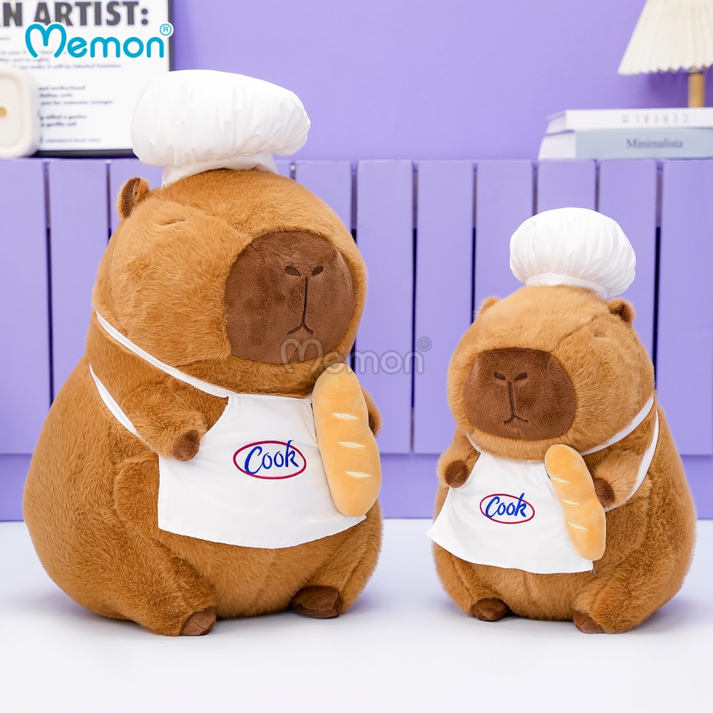 Gấu Bông Capybara Đầu Bếp