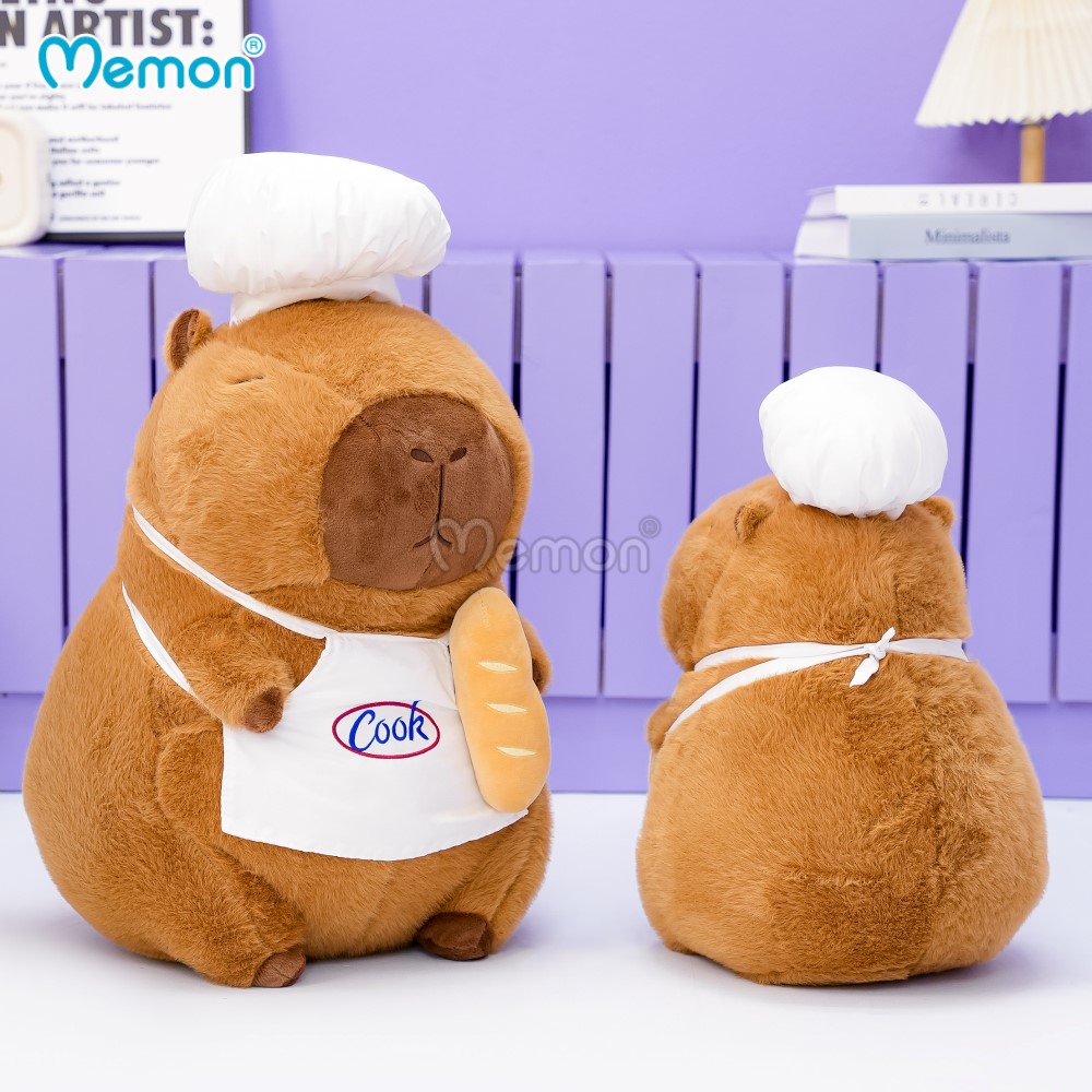 Gấu Bông Capybara Đầu Bếp