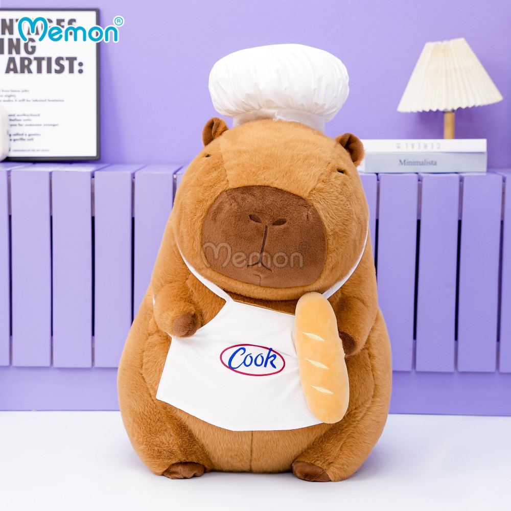 Gấu Bông Capybara Đầu Bếp