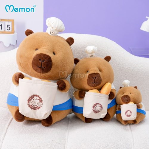 Gấu Bông Cô Capybara Bánh Mì