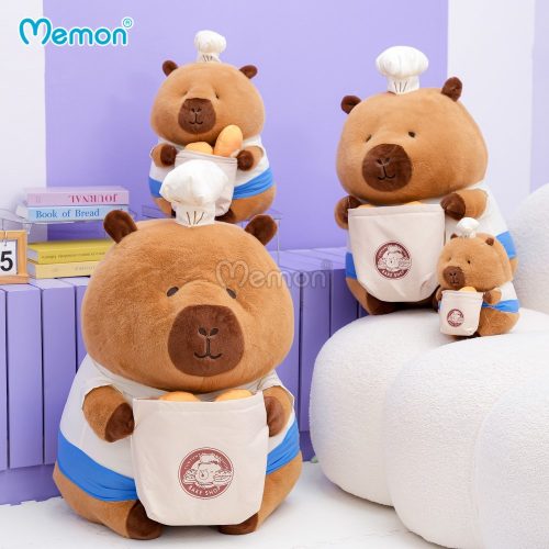 Gấu Bông Cô Capybara Bánh Mì