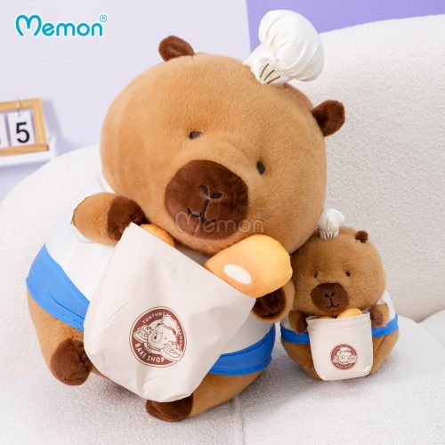 Gấu Bông Cô Capybara Bánh Mì