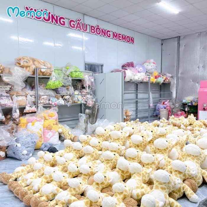 Tiết kiệm chi phí khi đặt gấu bông tại xưởng