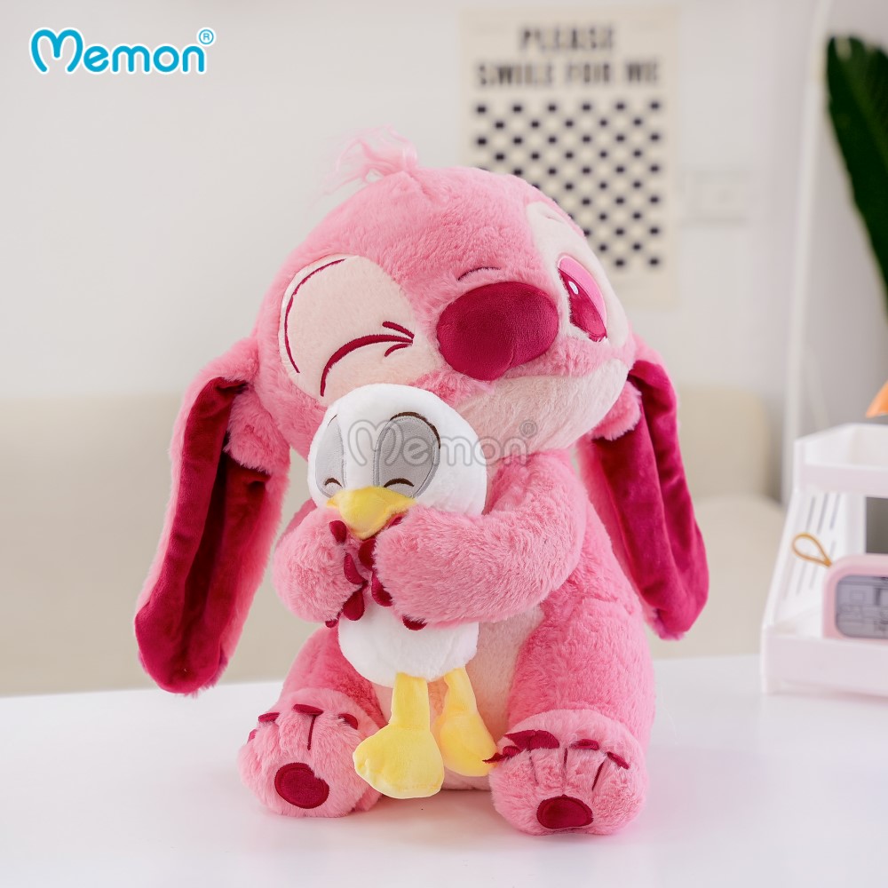 Gấu Bông Stitch Ôm Vịt