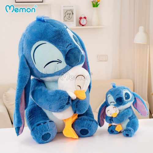 Gấu Bông Stitch Ôm Vịt