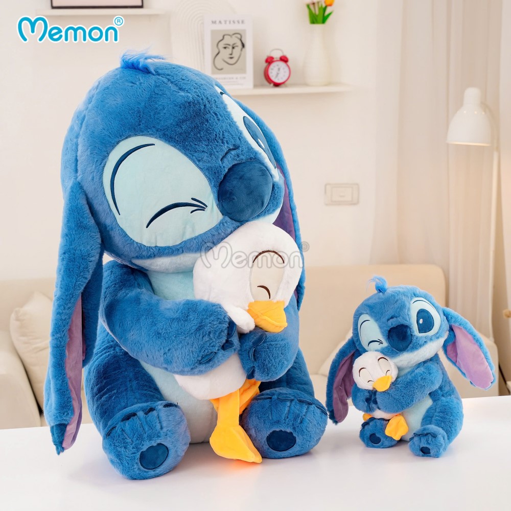 Gấu Bông Stitch Ôm Vịt