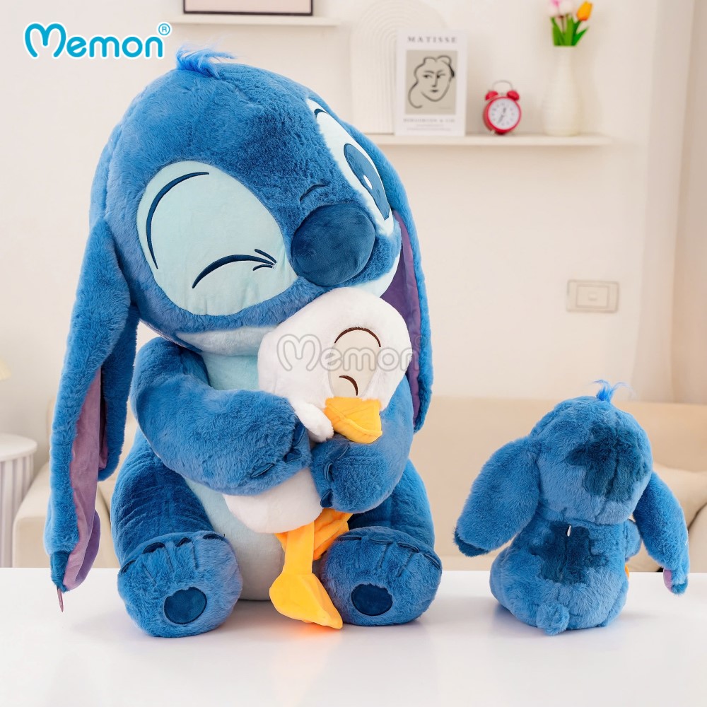 Gấu Bông Stitch Ôm Vịt