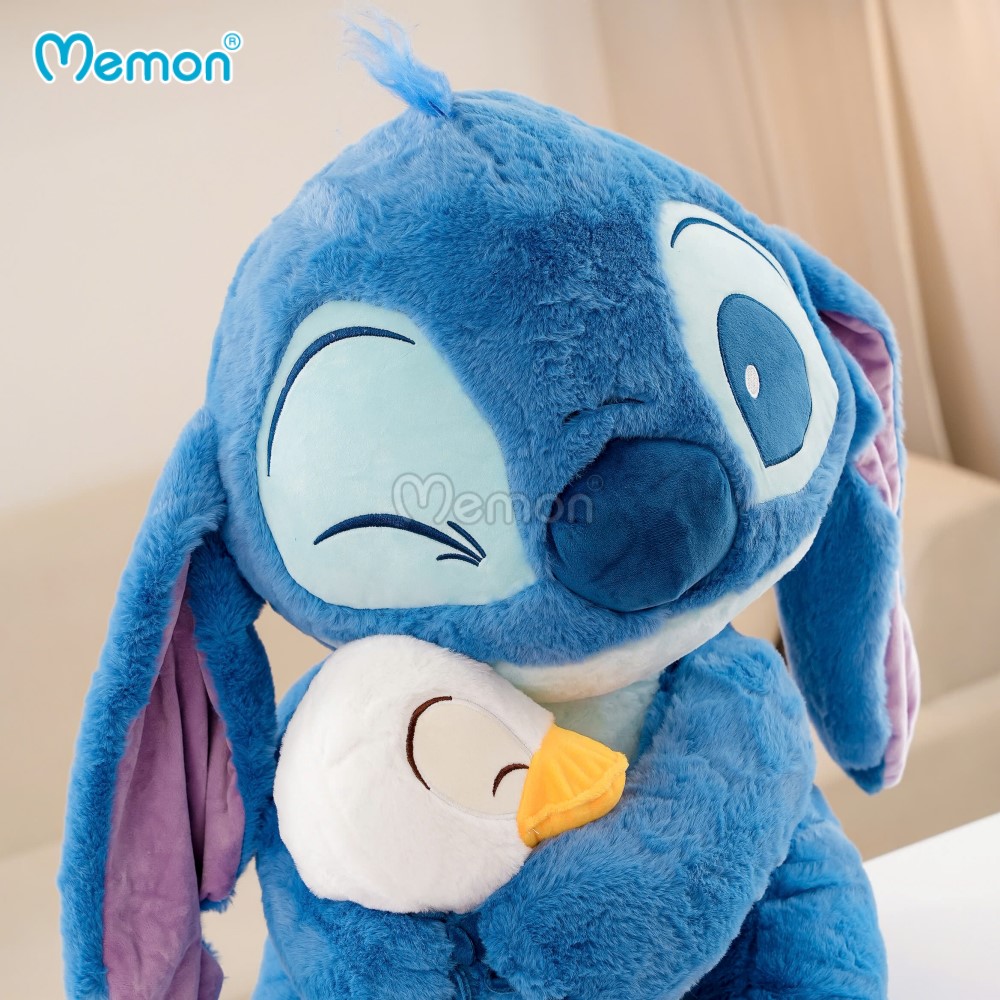 Gấu Bông Stitch Ôm Vịt