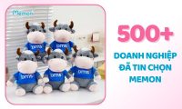 Hơn 500 Doanh Nghiệp Tin Chọn Gấu Bông Thiết Kế Tại Memon
