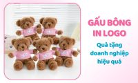 Gấu Bông In Logo: Quà Tặng Doanh Nghiệp
