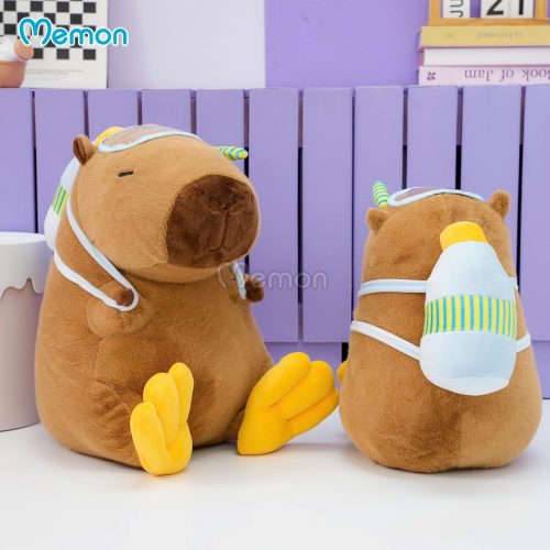 Gấu Bông Capybara Chân Vịt