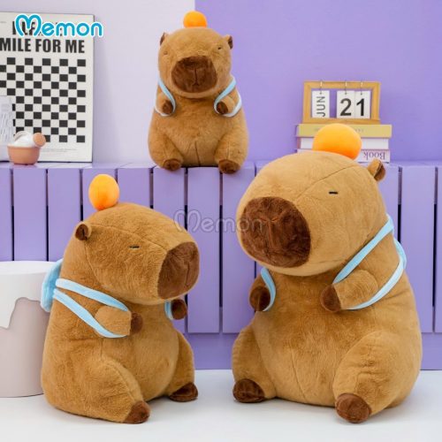 Gấu Bông Capybara Thể Thao - Đeo Túi
