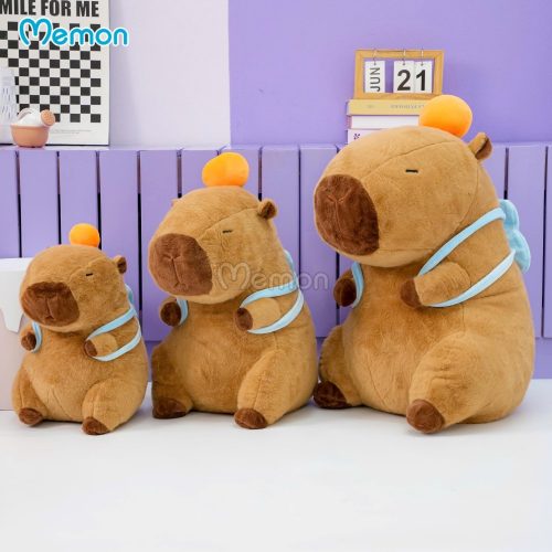 Gấu Bông Capybara Thể Thao - Đeo Túi