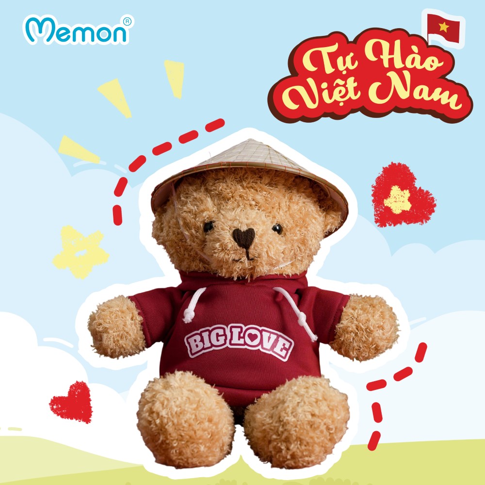 Teddy Head Áo Big Love – Đội Nón