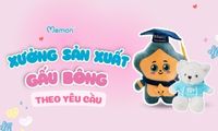 Xưởng Sản Xuất Gấu Bông Theo Yêu Cầu – Thiết Kế Linh Vật Và Gấu Thương Hiệu Chuẩn 99%