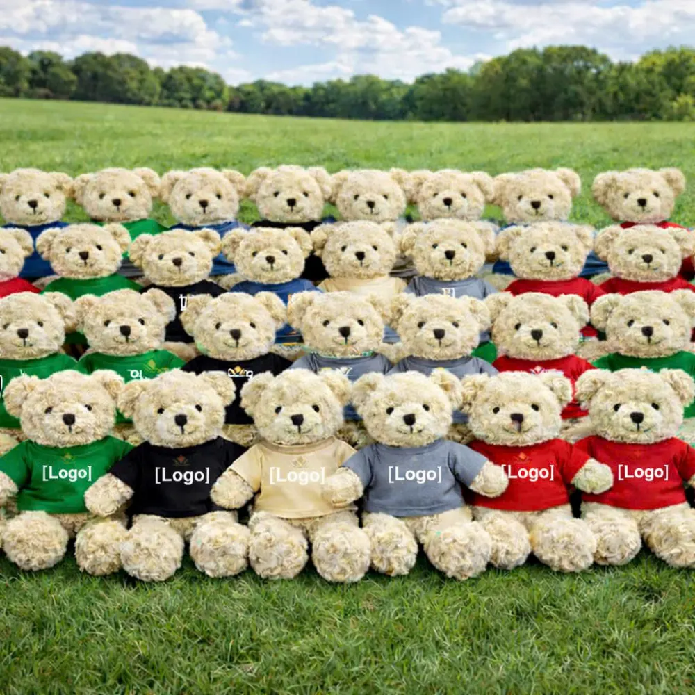 In logo lên gấu bông – Giải pháp dấu ấn riêng cho mọi mô hình kinh doanh